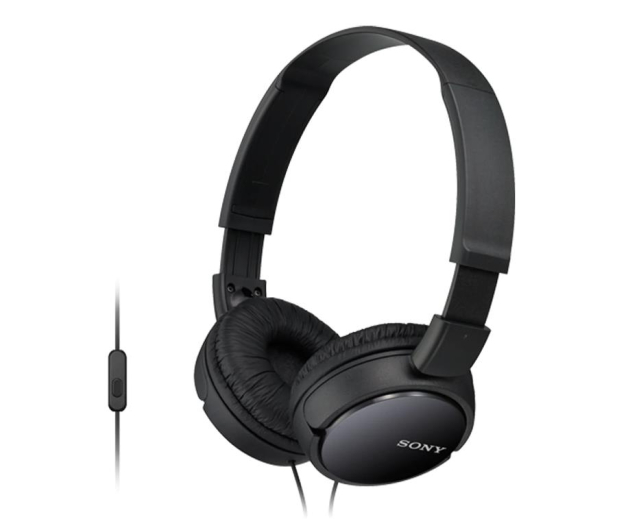Sony MDR-ZX110AP Czarne - 488376 - zdjęcie